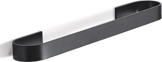 Handdoekhouder - 40 cm - Zelfklevend handdoekrek - Handdoekrek zwart - Handdoekrek badkamer - Handdoekstang -Gastendoekhouder - Handdoekhouders - Afbeelding 1