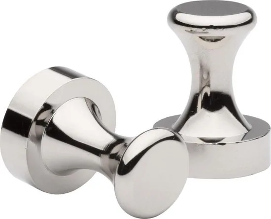 Brute Strength - Super sterke magnetische ophanghaakjes - Haakjes - Pionnen - 32 mm - 2 stuks - - Draagkracht 25 kg - Afbeelding 1