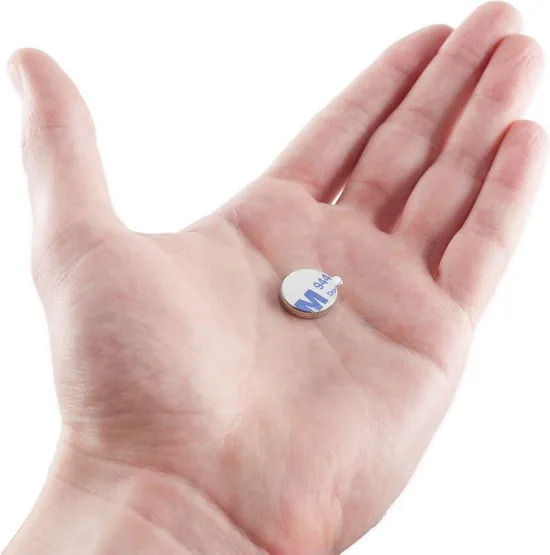 Brute Strength - Super sterke zelfklevende 3M magneten - Rond - 20 x 3 mm - 60 Stuks - Kleef Magneten - Neodymium magneet sterk thumbnail 2