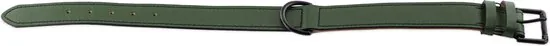 Brute Strength - Luxe leren halsband hond - Donker groen - XL - (56 - 63) x 3,5 cm thumbnail 5
