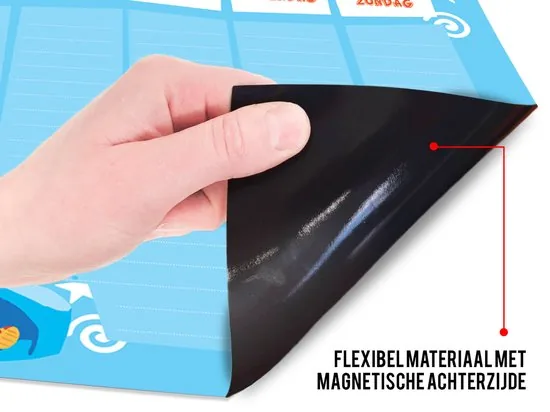Brute Strength - Magnetisch Weekplanner whiteboard (10) - A3 - Planbord - Dagplanner kind - To Do Planner kinderen thumbnail 5