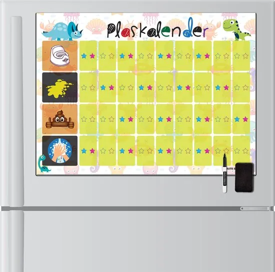 Brute Strength - Magnetisch Beloningssysteem (36) - A3 - Beloningskalender - Planborden - Weekplanner kind - Zindelijkheidstraining thumbnail 3