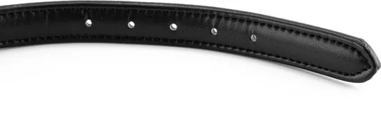 Brute Strength - Luxe leren halsband hond - Oranje - M - (36 - 43 cm) x 2,5cm thumbnail 5