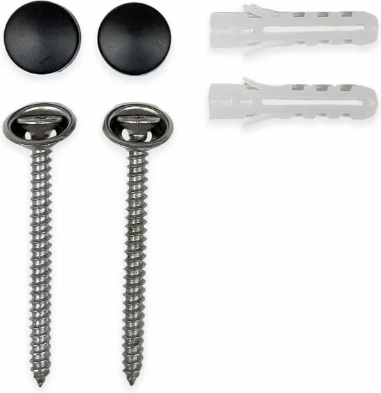 Brute Strength - RVS Kapstok 7 - haaks - 54 cm - Mat Zwart - Wandkapstok - Hangende Design Muurkapstok thumbnail 7