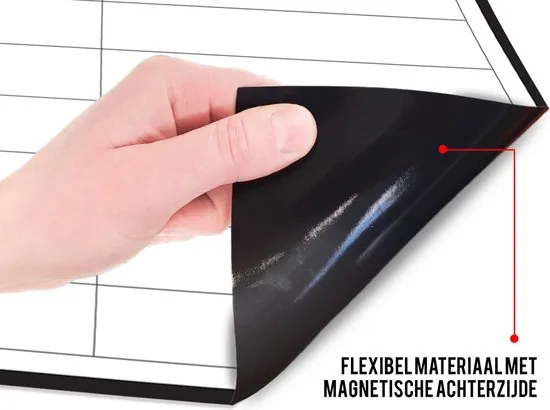 Brute Strength - Magnetisch Weekplanner whiteboard (83) - A3 - 42 x 29 cm - Planbord - Familieplanner - Gezinsplanner thumbnail 5