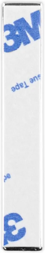 Brute Strength - Super sterke zelfklevende 3M magneetstrip - Vierkant - 60 x 10 x 4 mm - 60 Stuks - Kleef Magneten - Neodymium magneetstrip sterk thumbnail 5