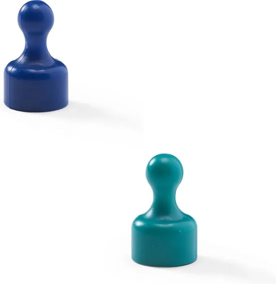 Brute Strength - Gekleurde Magneten Pionnen - 20 x 12 mm - 40 stuks - Neodymium magneet sterk - Voor koelkast thumbnail 6