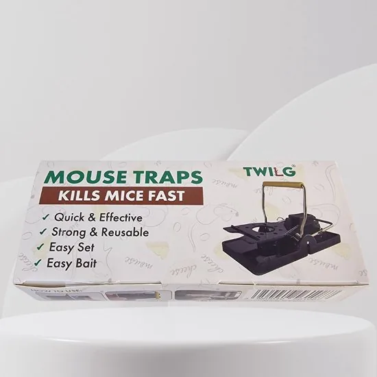 TWILG Muizenval - Muizenvallen - Muizenklem binnen en buiten - 18 stuks - Mouse trap - Muizengif Alternatief thumbnail 7