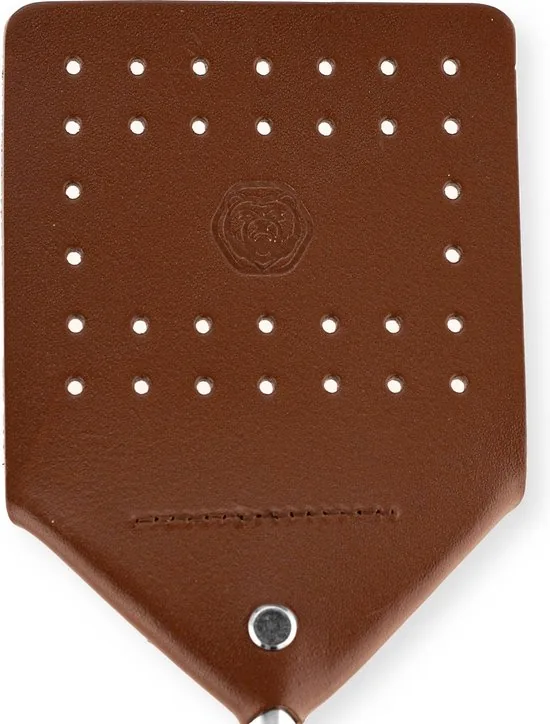 Brute Strength - Leren vliegenmepper - Cognac - 2 stuks - Vliegenvanger - Vliegenmeppers - Leer thumbnail 5