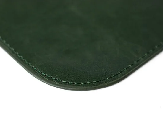 Brute Strength - Luxe Bureau Onderlegger Kunstleer - Groen - ronde hoeken - Bureau Organizer - 80x40 cm - Bureaumat thumbnail 3