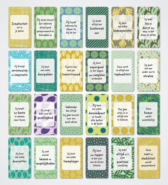 Brute Strength - Complimenten kaartjes - Magnetisch - Voor volwassenen - 24 stuks - Positiviteit - Complimentenkaartjes collega's thumbnail 2