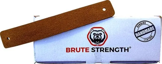 Leren handgrepen van zacht suede - Cognac - 12 stuks - 16,5 x 2,5 cm - incl. 3 kleuren schroeven - Handgrepen leer - Leren meubelgreep thumbnail 5