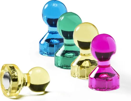 Brute Strength - Magnetische gekleurde pionnen - 40 stuks - Neodymium magneet - Afbeelding 1