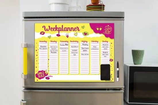 Brute Strength - Magnetisch Weekplanner whiteboard (29) - A3 - Planbord - Dagplanner kind - To Do Planner kinderen thumbnail 2