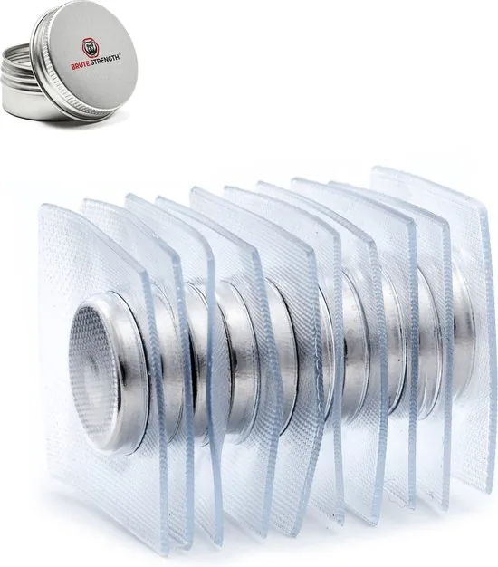 Brute Strength - Super sterke Innaaibare magneten - Rond - 15 x 3 mm - 10 Stuks - Naaien accessoires - Neodymium magneet sterk - Afbeelding 1