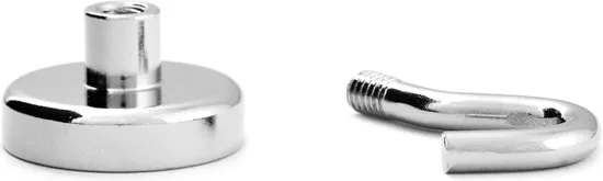 Brute Strength - Super sterke magnetische ophanghaakjes - 32 mm - 10 stuks - Ophanghaken - Magneet haakjes - Haak magneten thumbnail 3