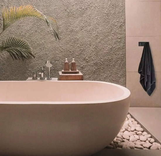 Brute Strength - RVS Handdoekhaak 2 haaks - Set van 2 Stuks - Zelfklevend zonder Boren - Zwart Vierkant - Badjas Theedoek Hanger Keuken Badkamer Handdoek Haakjes thumbnail 6