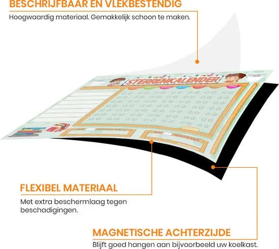 Brute Strength - Magnetisch Beloningssysteem (35) - A3 - Beloningskalender - Planborden - Weekplanner kind - Zindelijkheidstraining thumbnail 6