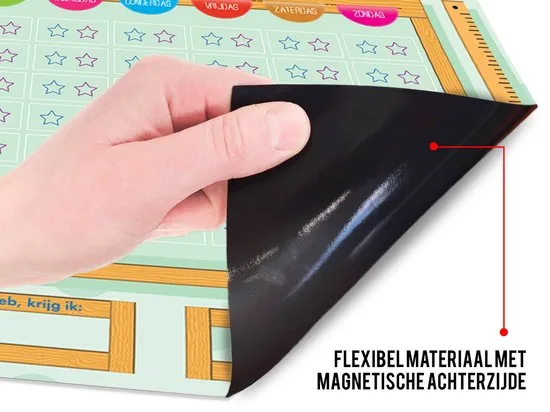 Brute Strength - Magnetisch Beloningssysteem (35) - A3 - Beloningskalender - Planborden - Weekplanner kind - Zindelijkheidstraining thumbnail 7