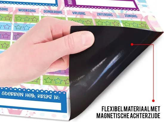 Brute Strength - Magnetisch Beloningssysteem (52) - A3 - Beloningskalender - Planborden - Weekplanner kind - Zindelijkheidstraining thumbnail 6
