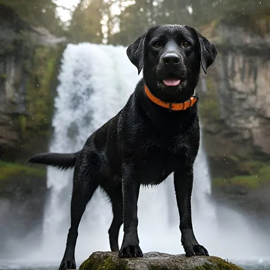 Brute Strength - Luxe leren halsband hond - Oranje - XL - (56 - 63) x 3,5 cm thumbnail 10