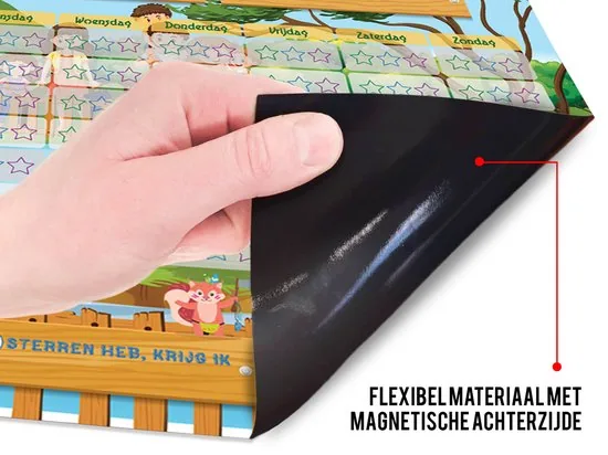 Brute Strength - Magnetisch Beloningssysteem (64) - A3 - Beloningskalender - Planborden - Weekplanner kind - Zindelijkheidstraining thumbnail 5