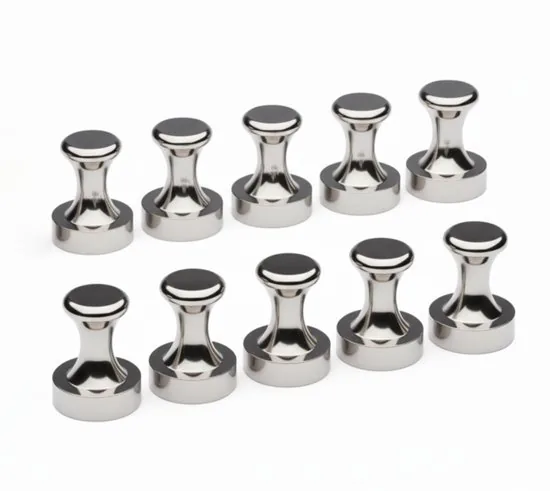 Brute Strength - Super sterke magnetische ophanghaakjes - Haakjes - Pionnen - 32 mm - 10 stuks - Draagkracht 25 kg - Afbeelding 1