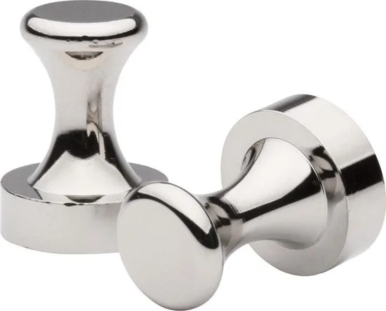 Brute Strength - Super sterke magnetische ophanghaakjes - Haakjes - Pionnen - 32 mm - 10 stuks - Draagkracht 25 kg thumbnail 2