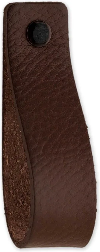 Leren handgrepen - Bruin - 6 stuks - 20 x 2,5 cm - incl. 3 kleuren schroeven - Handgrepen leer - Leren meubelgreep thumbnail 7