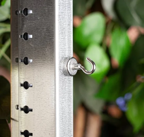 Brute Strength - Super sterke magnetische ophanghaakjes - 20 mm - 10 stuks - Ophanghaken - Magneet haakjes sterk - Haak magneten thumbnail 3