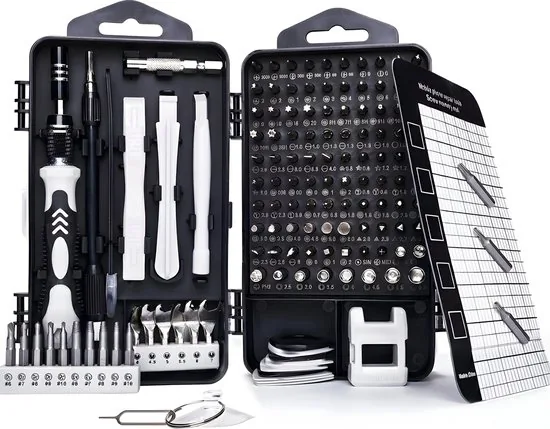 Brute Strength - 138 delige Precisie Schroevendraaierset Magnetisch - Universeel - Gereedschapset - Schroevendraaiers - Bitset met Torx - Afbeelding 1