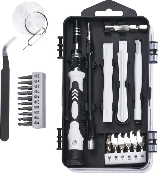 Brute Strength - 138 delige Precisie Schroevendraaierset Magnetisch - Universeel - Gereedschapset - Schroevendraaiers - Bitset met Torx thumbnail 11