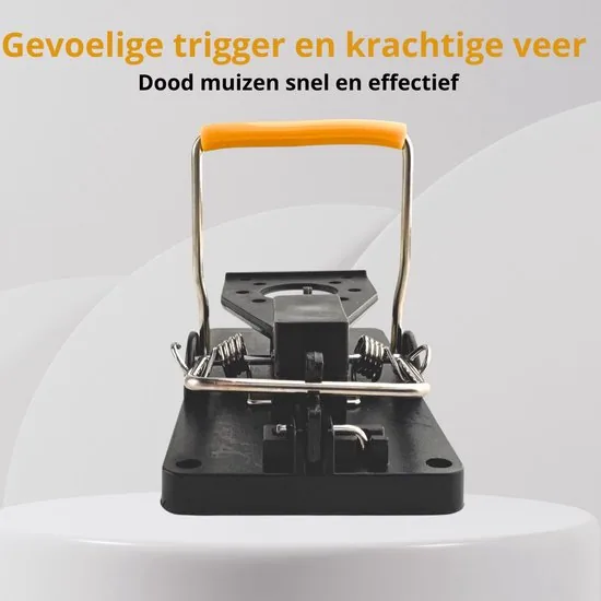 TWILG Muizenval - Muizenvallen - Muizenklem binnen en buiten - 12 stuks - Mouse trap - Muizengif Alternatief thumbnail 8