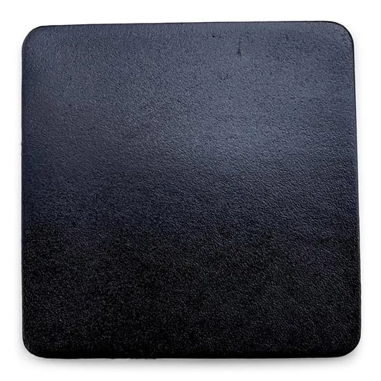 Brute Strength - Onderzetters voor glazen - Leer - Zwart - Vierkant - 6 stuks thumbnail 2