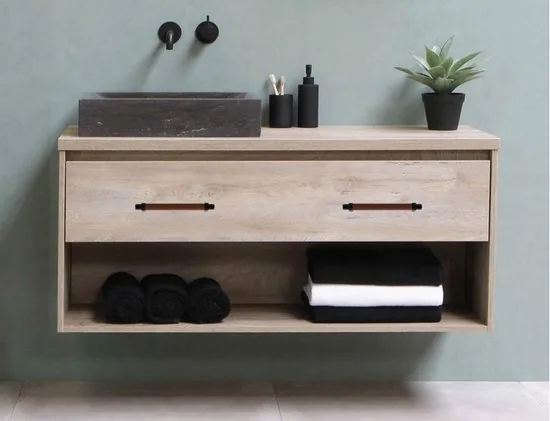 Brute Strength - Leren handgrepen - 160 mm hartafstand - 12 stuks thumbnail 3