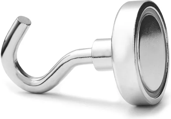 Brute Strength - Super sterke magnetische ophanghaakjes - 32 mm - 2 stuks - Ophanghaken - Magneet haakjes - Haak magneten thumbnail 8