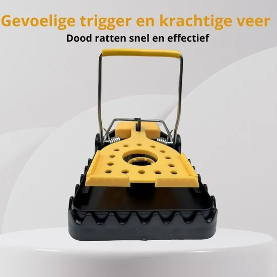 TWILG - Rattenval - Rattenklem - 6 stuks - Rattenvallen voor binnen en buiten - Rattengif en rattenvergif alternatief thumbnail 5