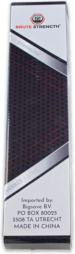 Brute Strength - RVS Kapstok - 9 - haaks - 60 cm - Mat Zwart - Wandkapstok thumbnail 2