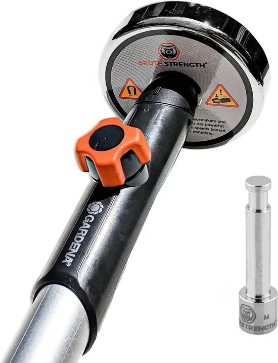 Magneetvissen prikstok adapter (M10) voor vismagneet koppeling met Gardena telescoopsteel - Afbeelding 1