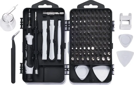 Brute Strength - 117-delige Precisie Schroevendraaierset Magnetisch - Gereedschapset - Schroevendraaiers klein - Bitset met Torx - Handgereedschap - Cadeau thumbnail 12