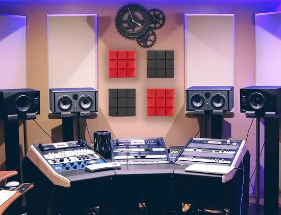 Brute Strength - Isolatieplaten - Inclusief zelfklevende tape - 30x30x5 cm - Mushroom - 6 stuks Zwart Rood - Geluidsisolatie thumbnail 6