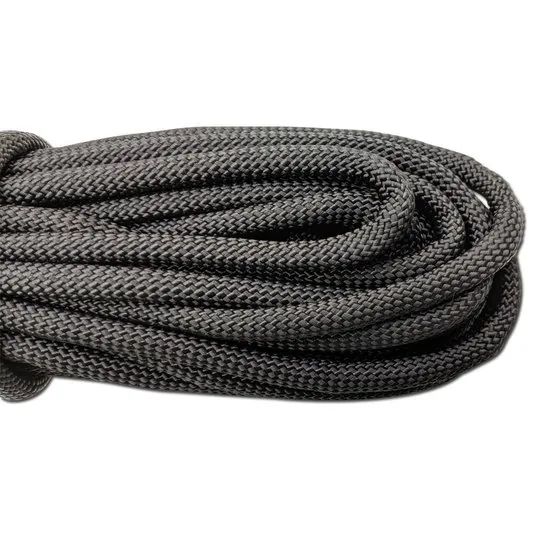 Paracord - Touw - 8 mm - 30 meter - Zwart - 920 kg trekkracht thumbnail 2