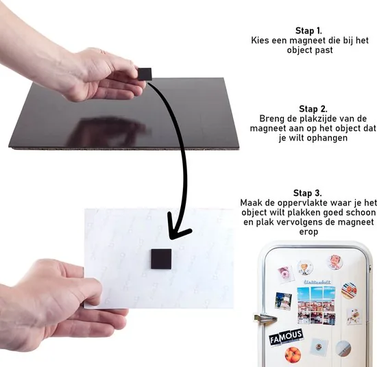 Brute Strength - Magneten met Plakstrip - Magneetstrip - 417 stuks - Magneet Tape - Zelfklevend - Magnetisch thumbnail 8