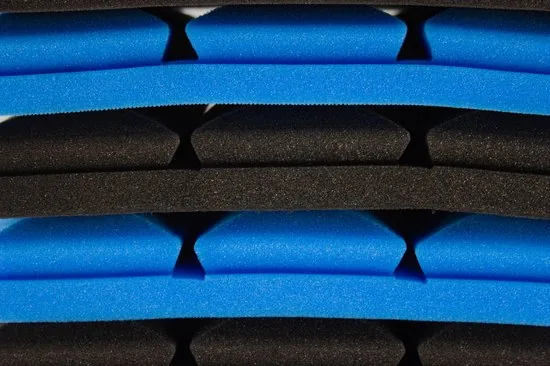 Brute Strength - Isolatieplaten - Inclusief zelfklevende tape - 30x30x5 cm - Mushroom - 12 stuks Zwart Blauw - Geluidsisolatie thumbnail 6