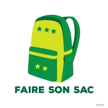 Pictogramme - Faire son sac