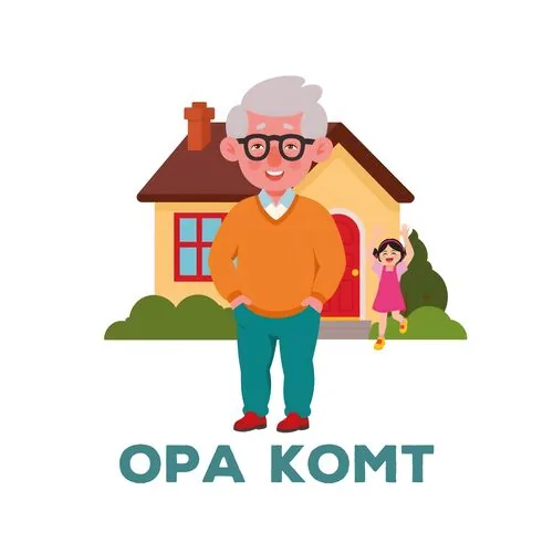 Pictogram - Opa Komt