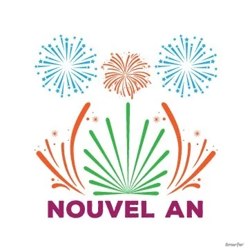 Pictogramme - Nouvel an