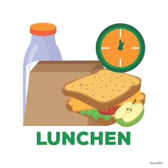 Pictogram - Lunchen