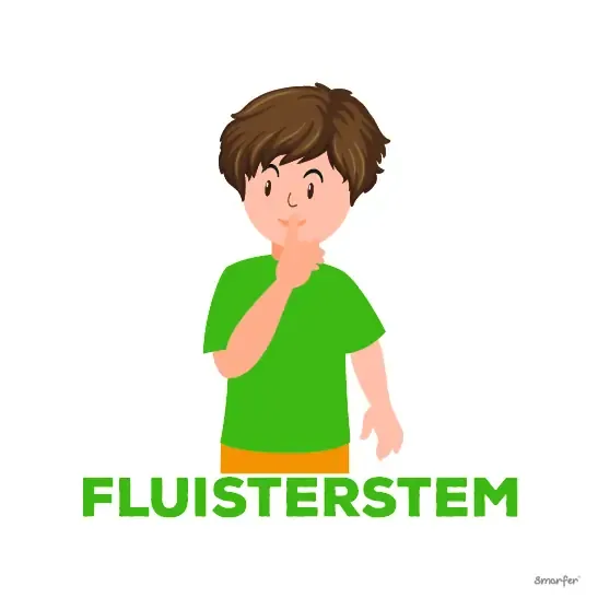 Pictogram - Fluisterstem