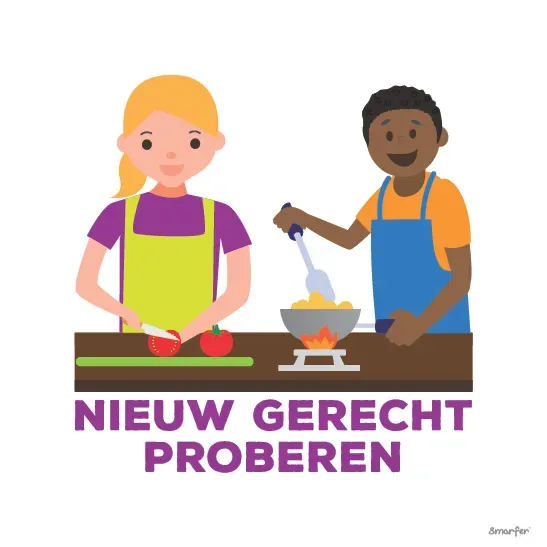 Pictogram - Nieuw gerecht proberen